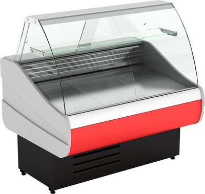 Витрина универсальная Cryspi Octava SN 1800 RAL 3002/RAL7016 / кп043 - 