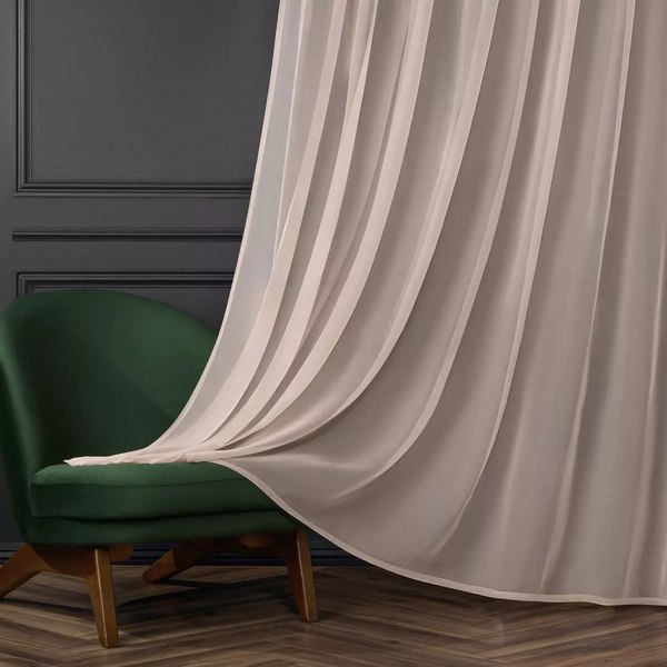 Гардина Arya Veo Вуаль 200x250 (персиковый мусс)