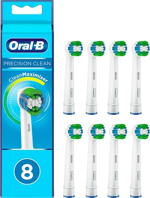 Набор насадок для зубной щетки Oral-B XXL CleanMaximiser (8шт) - 