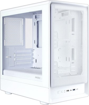 Корпус для компьютера Ginzzu CL440 (белый) - 