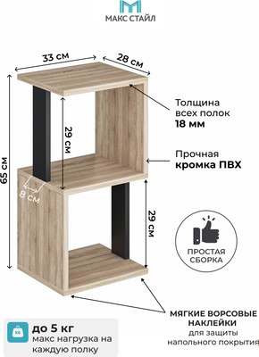 Купить Стеллаж Макс Стайл СН-2  