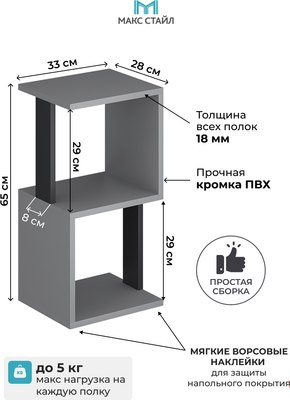 Купить Стеллаж Макс Стайл СН-2  