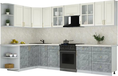 

Кухонный гарнитур, Мила Шато 1.7x3.2 LV