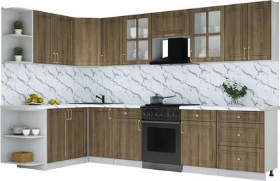 

Кухонный гарнитур, Мила Шато 1.7x3.2 LV