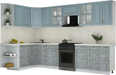 

Кухонный гарнитур, Мила Шато 1.7x3.2 LV