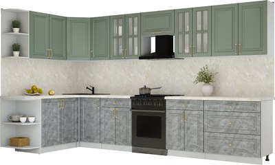 

Кухонный гарнитур, Мила Шато 1.7x3.6 LV