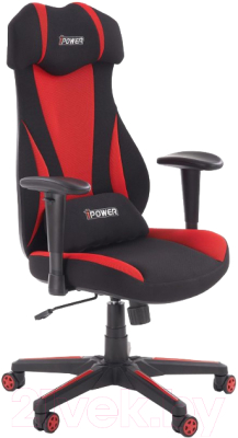 Кресло геймерское Halmar Abart (черный/красный)