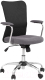 Кресло офисное Halmar Andy (серый/черный) - 