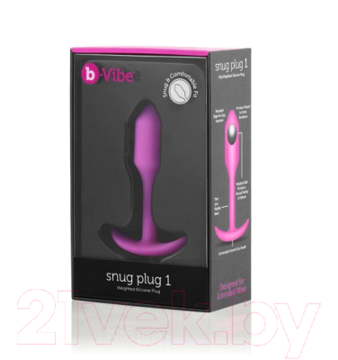 Пробка интимная B-Vibe Snug Plug 1 / 67794