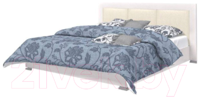 Двуспальная кровать Аква Родос Karat (1-5) KRWhBED-Lift-1800