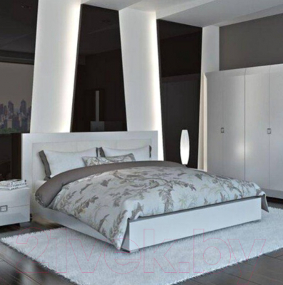 Двуспальная кровать Аква Родос Karat (1-5) KRBlBED-Lift-1600