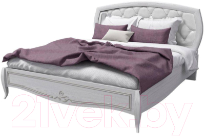Двуспальная кровать Аква Родос San Remo SRBED-160 (сосна)