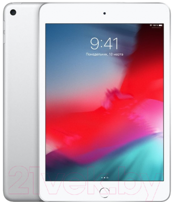 Планшет Apple iPad Mini 64GB LTE / MUX62 (серебристый)