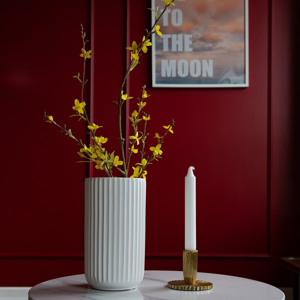 Ваза Mandarin Decor Верона FS12779-22white (слоновая кость)