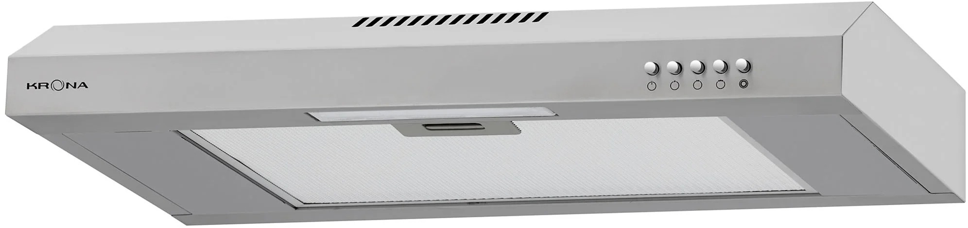 Вытяжка плоская Krona Jillian 600 PB / КА-00008960 (нержавеющая сталь)