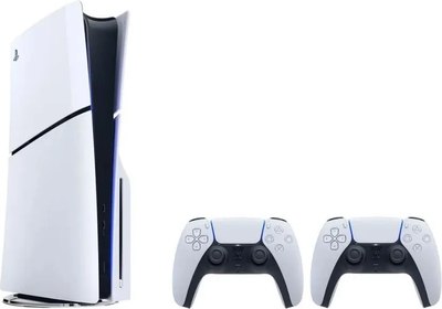 Игровая приставка Sony PlayStation 5 Slim / CFI-2016A + геймпад Sony PS5 DualSense (белый) - 