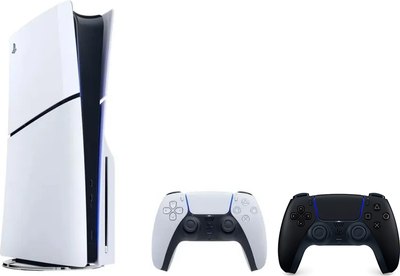 Игровая приставка Sony PlayStation 5 Slim + геймпад PS5 DualSense (черный) - 