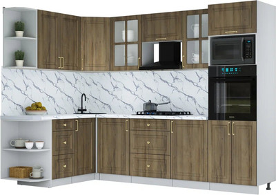 

Кухонный гарнитур, Мила Шато 1.68x2.8 ВТ LV