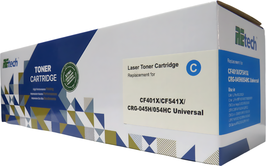 Картридж Retech CF401X/CF541X/CRG-045H/054H-C