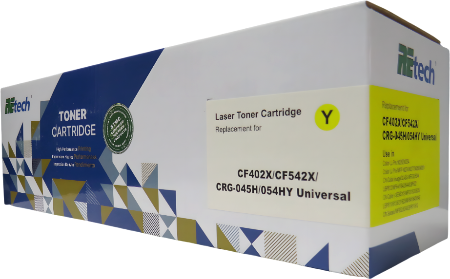 Картридж Retech CF402X/CF542X/CRG-045H/054H-Y