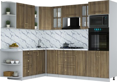

Кухонный гарнитур, Мила Шато 1.88x2.6 ВТ LV