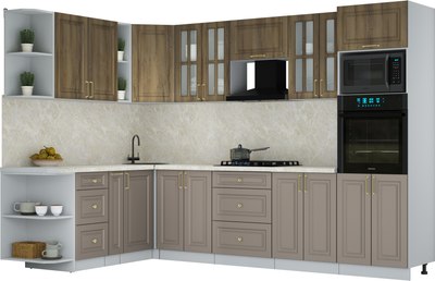

Кухонный гарнитур, Мила Шато 1.88x3.0 ВТ LV