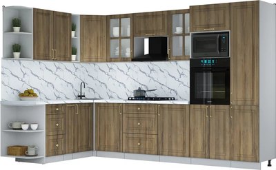 

Кухонный гарнитур, Мила Шато 1.88x3.2 ВТ LV