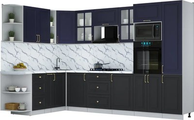 

Кухонный гарнитур, Мила Шато 1.88x3.2 ВТ LV