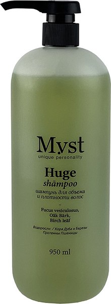 Шампунь для волос Myst Huge для объема и плотности