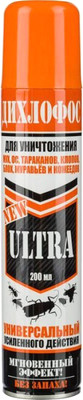 

Аэрозоль от насекомых, Дихлофос Ultra