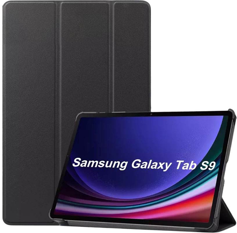 Чехол для планшета Bingo Для Samsung Tab S9/S9 FE (черный)