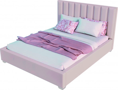 

Двуспальная кровать, Модена 140x200 с ПМ Газ-лифт Континентальная рама