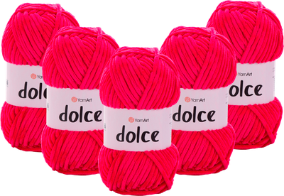 

Набор пряжи для вязания, Dolce 100% микрополиэстер 120м / 759