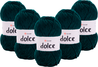 

Набор пряжи для вязания, Dolce 100% микрополиэстер 120м / 774