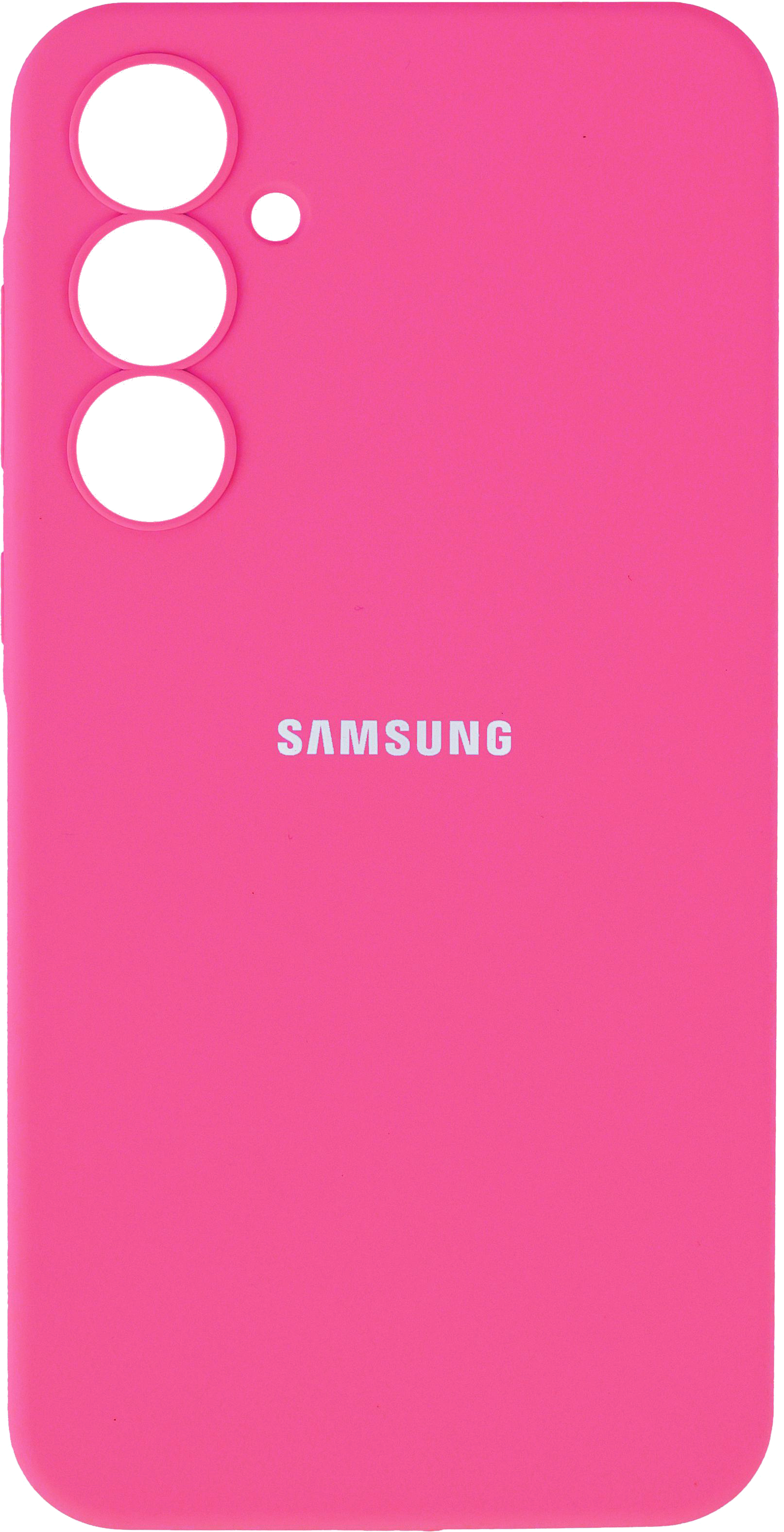 Чехол-накладка Bingo Silicone Case для Samsung A25 (малиновый) — фото 1
