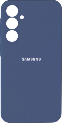 Чехол-накладка Bingo Silicone Case для Samsung A35 (темно-синий) - 