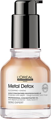 Масло для волос L'Oreal Professionnel Serie Expert Metal Detox (30мл) - 