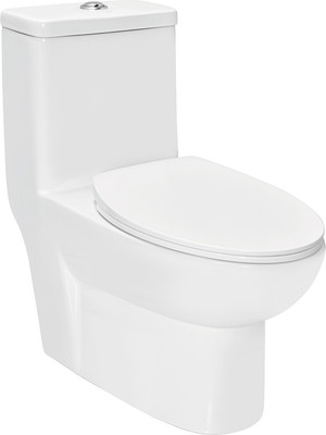 

Унитаз напольный, SLS-WHT-6851S300PP