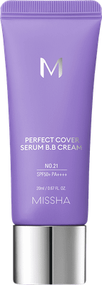 BB-крем Missha M Perfect Cover Serum No.21 Light Beige (20мл) - 