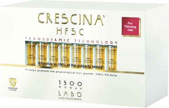 Ампулы для волос Crescina Transdermic HFSC 1300 for Women