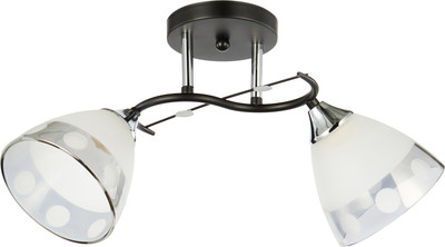 Потолочный светильник Mirastyle WX-6116/2 BK+CR -