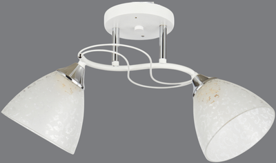 

Потолочный светильник, WX-6130/2 WH+CR