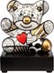 Статуэтка Goebel Pop Art Romero Britto. Преданный тебе / 66-452-48-1 (золотой) - 