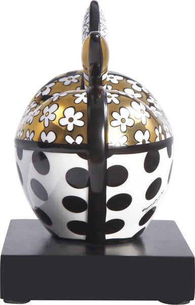 Статуэтка Goebel Pop Art Romero Britto. Большое яблоко / 66-453-30-1 (золотой)