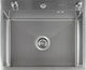 Мойка кухонная Futur FK 5550 Eco Embossing Pop-up Econom (сатин) - 