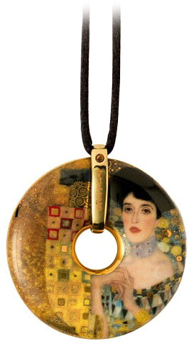 Кулон Goebel Artis Orbis Gustav Klimt. Адель Блох-Бауэр / 66-989-58-3