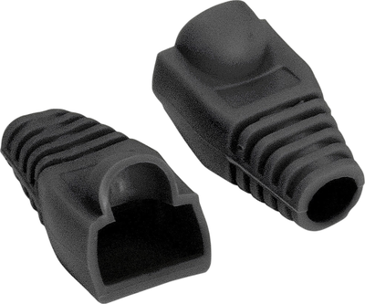 Колпачок для кабеля ExeGate RJ-45 / EX292848RUS (100шт, черный) - 