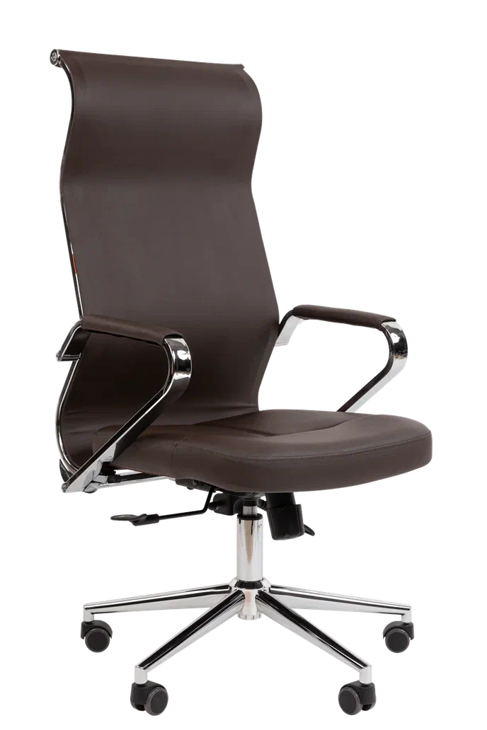 Кресло офисное Chairman 702 (экопремиум коричневый)
