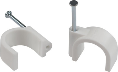 Скоба кабельная ЭРА NO-224-575 16мм / Б0066649 (50шт, белый) - 