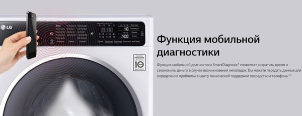 Стирально-сушильная машина LG F1296CDS0